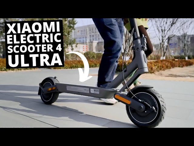 Xiaomi Scooter 4 Go 20 km/h Noir, Orange