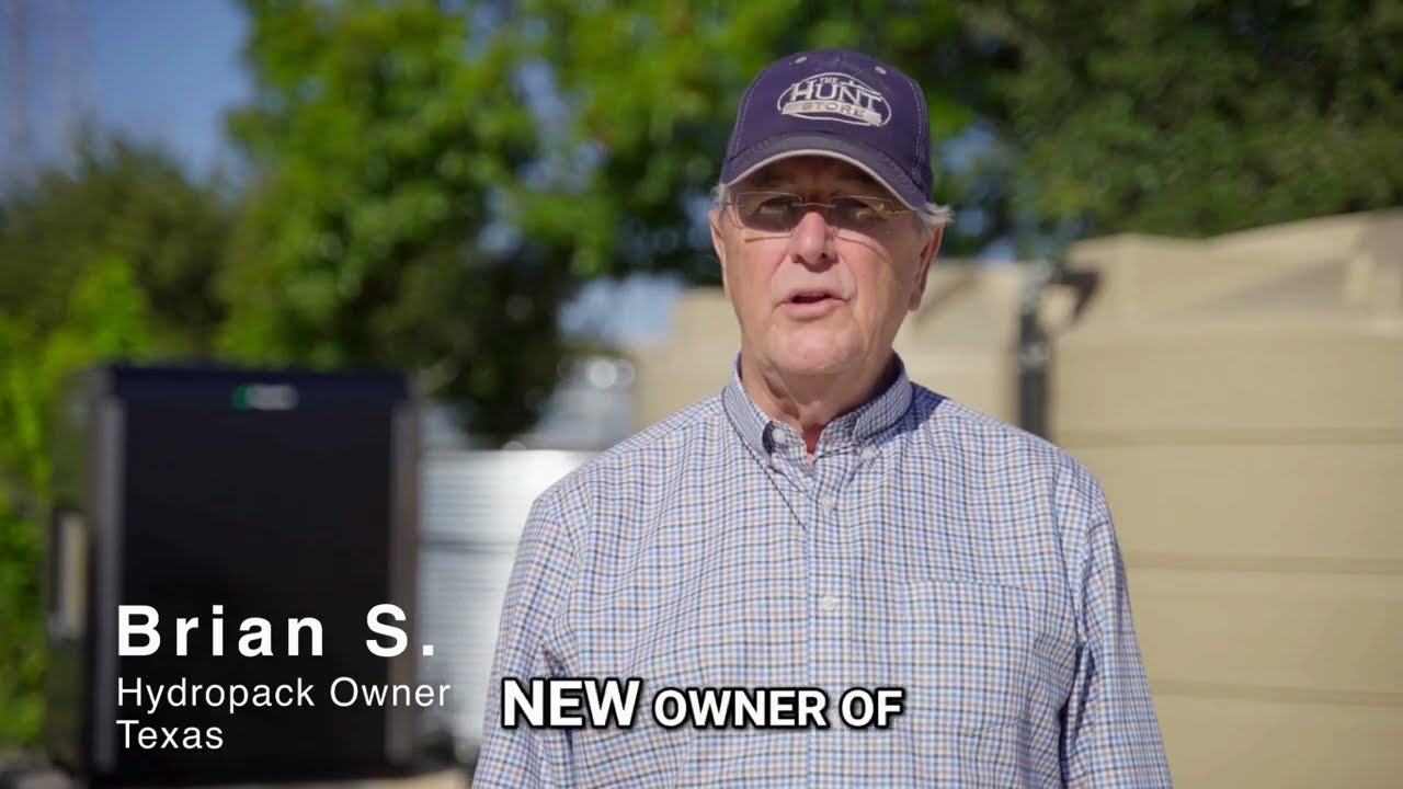 Texas Homeowner Gets Clean Reliable Water from the Air, not a Well