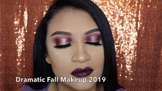 Dramatic Fall makeup 2019