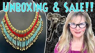 WOW! Pretty Vintage Jewelry Unboxing and Sale Sterling Silver and More