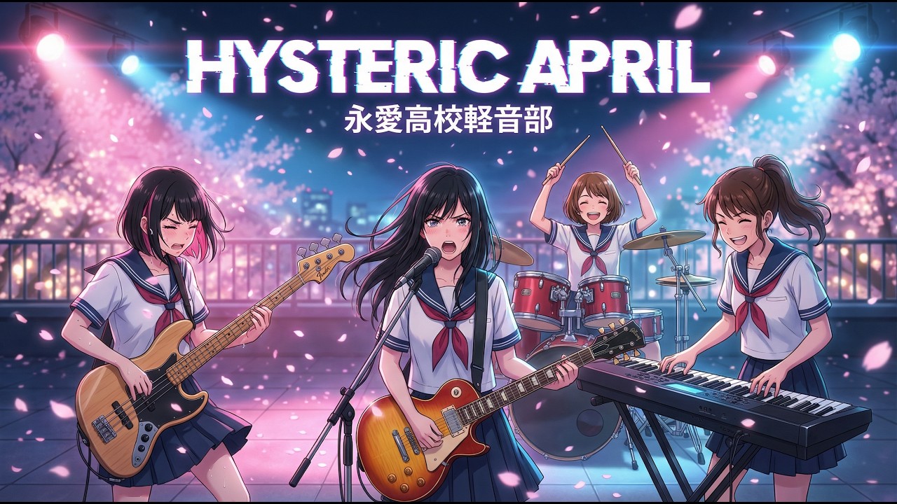 HYSTERIC APRIL/ 永愛高校軽音部【Post-Hardcore,Art Rock】