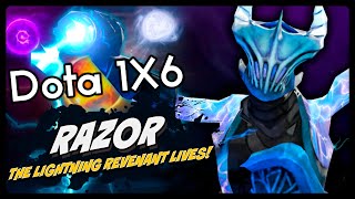 Razor Is Predictably BROKEN in Dota 1x6!!