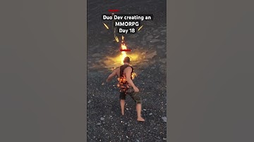 Duo Dev creating an MMORPG - Day 18 - Testing spells #mmorpg #fantasy #gaming