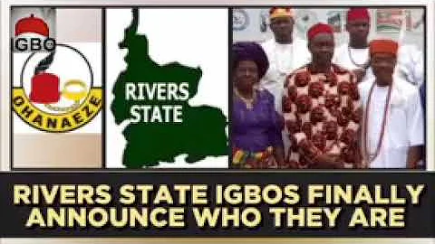 Ikwerre People Are Igbos Not Benin
