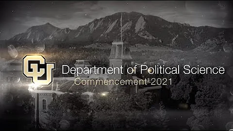 Spring 2021 Commencement  Political Science Depart...