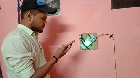 Blink led using esp32 through google assistant.