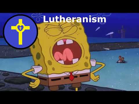 Christian Branches and Denominations portrayed by SpongeBob