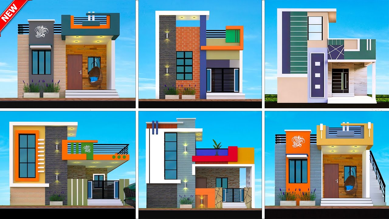 Most Beautiful 25+ Front House Elevation Designs For Small House | Single Floor House Elevation