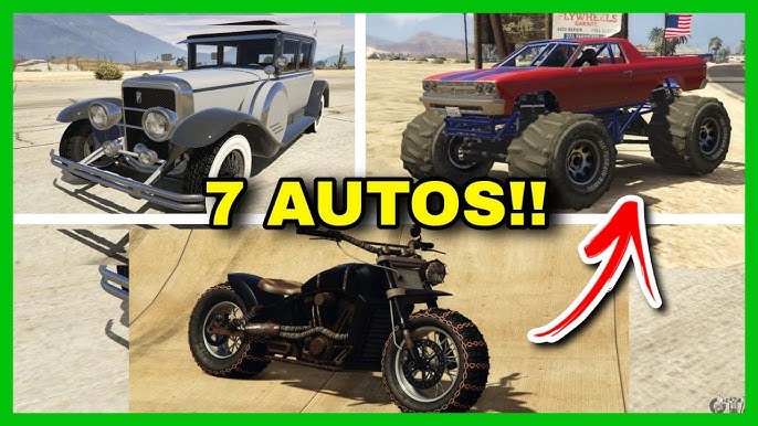 ✔️Como conseguir el COCHE RAMPA en GTA 5 Modo Historia? - Ubicación de  Carros Ocultos GTA V 