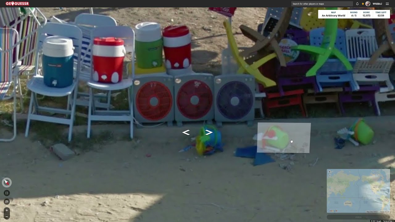 Guude/Jsano Geoguessr challenge -Arbitrarily
