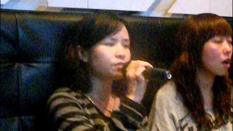 Panny and Alice   Neway Karaoke   Mong Kok   Hong Kong   September 2011