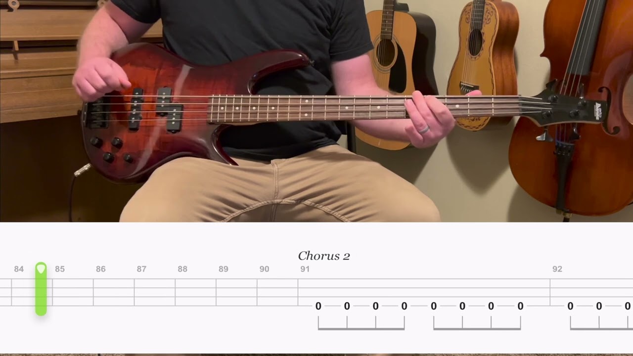 Sugar We’re Goin Down | Fall Out Boy | Bass Cover With Tab