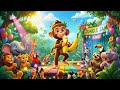 🍌 टुन-टुन केला, धूम-धड़ाका! 🎉 | मजेदार बच्चों का गाना | Hindi Kids Song | Nursery Rhyme