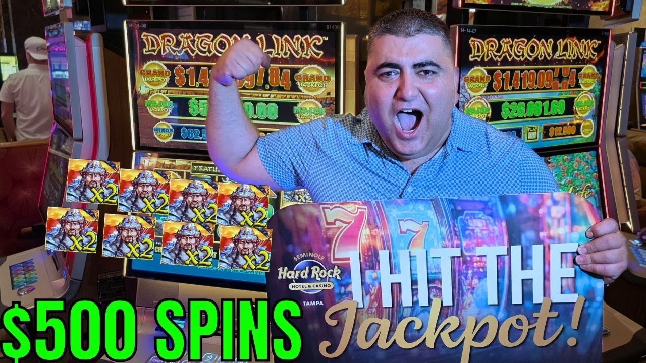 Mega HandPay Jackpot на миллион долларов Dragon Link