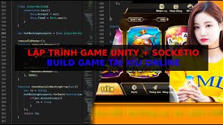 LẬP TRÌNH GAME TÀI XỈU VỚI UNITY + SOCKETIO screenshot 4