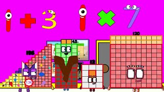 Numberblocks Unlucky Hotspot | Challenge math functions with numbers