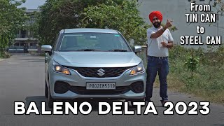 Baleno Delta 2023 New Model | Most Detailed Review | vs i20 and Altroz | Spare Wheel