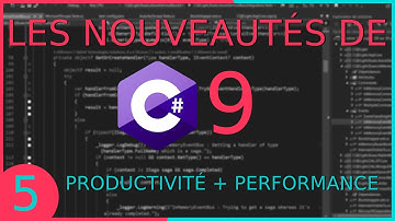Nouveauté C# 9 : productivité et performance !