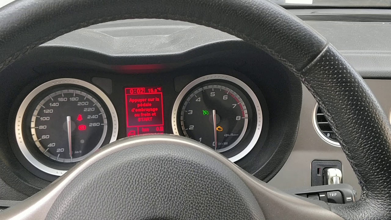 Système De Protection Du Véhicule Non Disponible Alfa 159