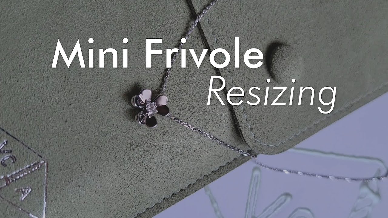 Mini Frivole Pendant Resizing | Van Cleef & Arpels Unboxing