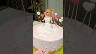 Barbie doll cake decorating ideas barbiecake fancycakes cakeshorts foodies foodies shortsfeed