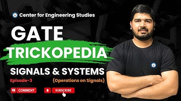 Episode-3 (GATE Trickopedia- Signals & Systems) Operations on Signals #gate2026 #electrical #Ashusir