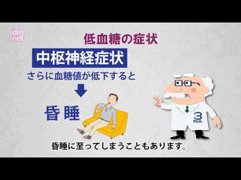 6-3. 低血糖の症状と対処法【糖尿病３分間ラーニング】