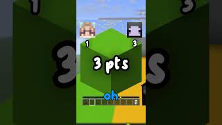 Minecraft Sulfur Shuffleboard! #shorts #minecraft #minecraftshorts