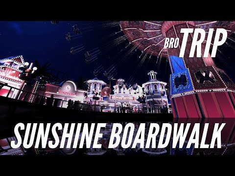 BroTrip: Sunshine Boardwalk by Swiss (Planet Coaster Vlog)