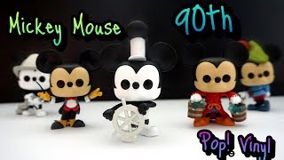 Mickey Mouse 90th Funko POP Figures & Mystery Minis FULL SET