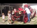 Delahaye PS43 (1913) do Museu do Caramulo passeia pela vila