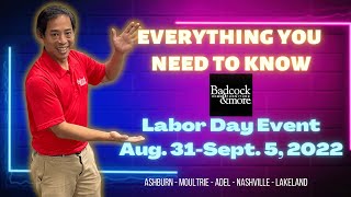 Badcock's Labor Day Sale is FINALLY HERE!