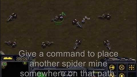 Spider mine trick ( with and without the BWAPI )