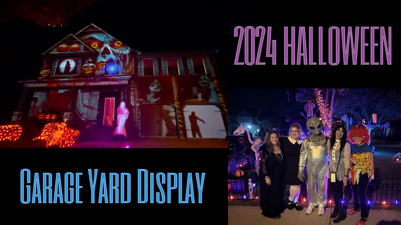 Halloween 2024 | Yard Garage Haunt | Projection Mapping - AtmosFX ...