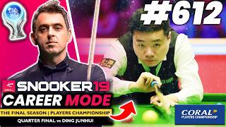 OUR BOGEY PLAYER! | Snooker 19 PS5 Ronnie O’Sullivan Career Mode S9 #53 | EPISODE 612