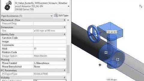 Victaulic valves built-in grooved coupling [Free Revit Family]