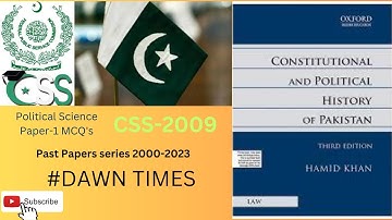 Political Science Paper 1 MCQ