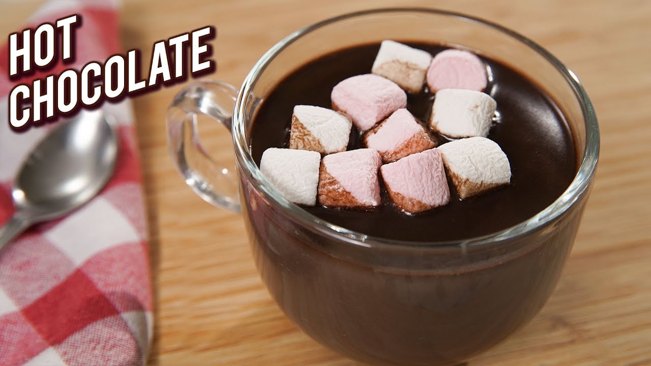 Hot Chocolate Recipe - Easy Homemade Hot Chocolate Drink - Winter Special - Ruchi