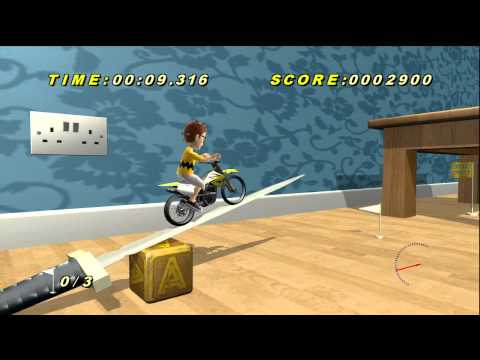 360 Indie Game: Toy Stunt Bike gameplay