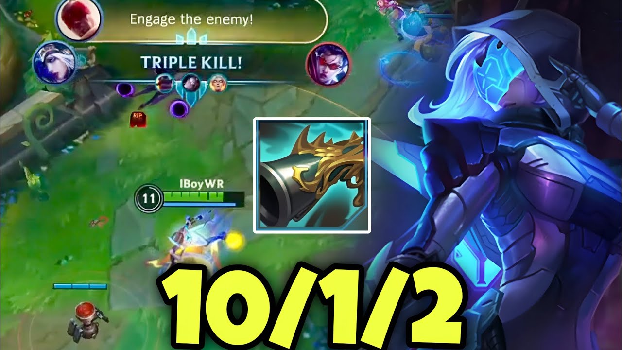 WILD RIFT ADC // THIS ASHE IS TOO GOOD WITH THIS NEW BUILD AND RUNE IN PATCH 6.2K GAMEPLAY!