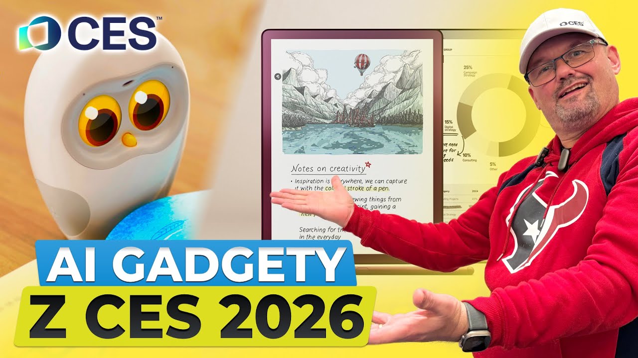 AI na CESu: Kindle na poznámky, společník pro děti nebo BMW s Alexou | CES 2026