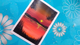 Very Easy Acrylic Painting Tutorial For Beginners Mousomi Art