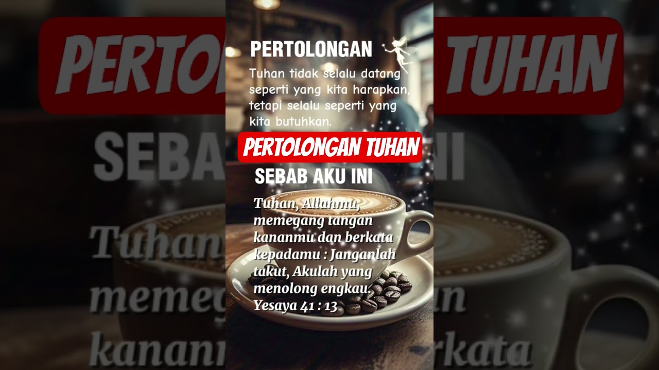 (CLIP) KOPI PAGI PERTOLONGAN TUHAN 
