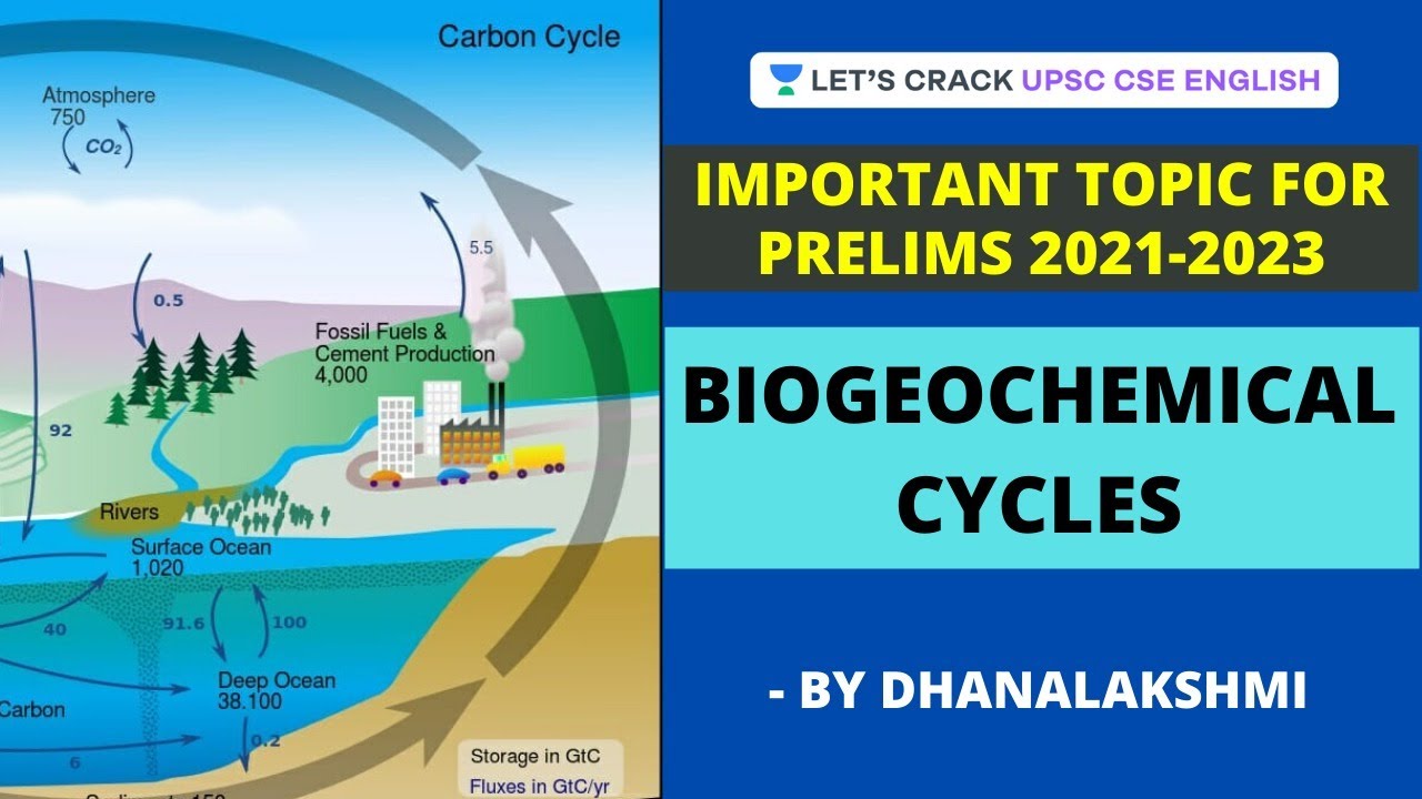 Biogeochemical Cycles | Ecology and Environment | Crack UPSC CSE/IAS ...