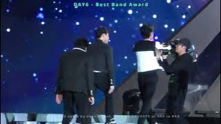 [FANCAM] 241227 DAY6 winning moments at 2024AAA - Best Artist, Best Band, Album of the Year DAESANG