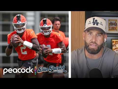 Chase Daniel: Browns QB battle is Shedeur Sanders' to lose | Dan Patrick Show | NFL on NBC