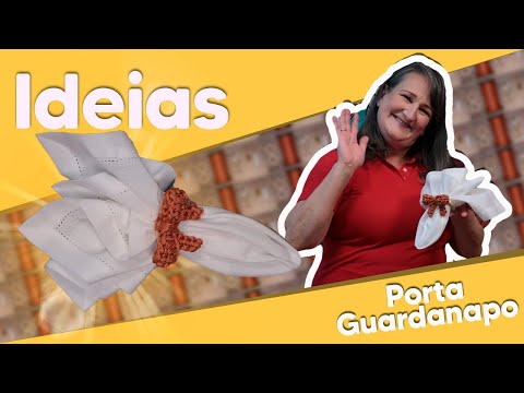 IDEIAS - Porta Guardanapo com Marcia Rezende