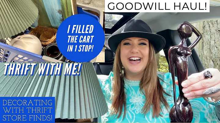 FILLED MY CART AT ONE GOODWILL | Goodwill Haul | T...