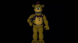 [C4D FNaF] Animation Test FredBear