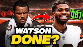 Shedeur Sanders REPLACED Watson — Rookie Steals QB1 Job As Browns Locker Room SHATTERS!